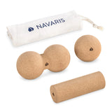 Cork Trio Massage Roller Set